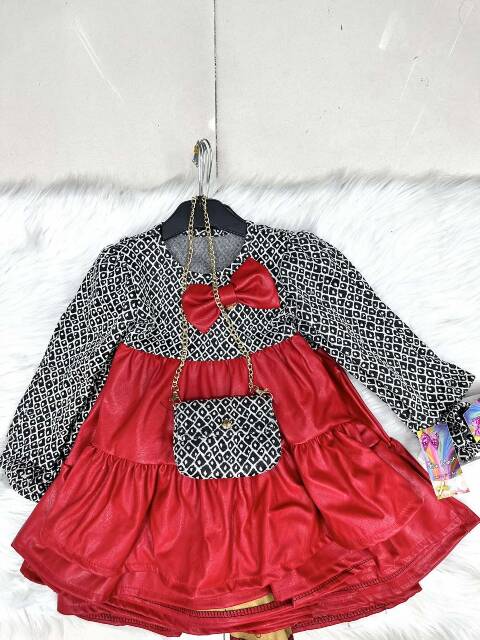 Sukienka dziewczęca 9541 1 kolor 1-6