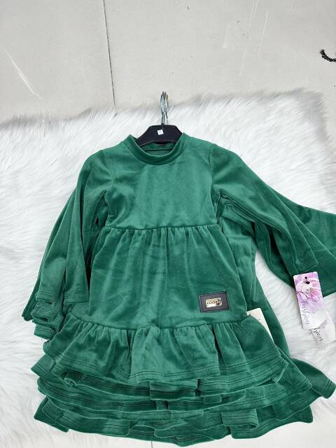 Sukienka dziewczęca 9543 1 kolor 1-6 1