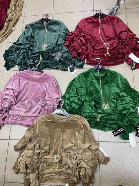 Bluzka dziewczęca 9550 1 kolor 4-14 1