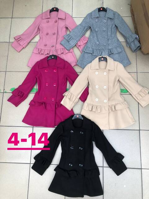 Sukienka dziewczęca 9556 1 kolor 4-14