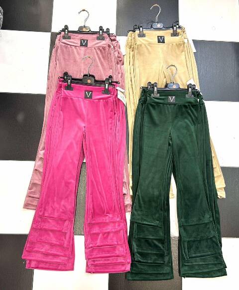 Leginsy dziewczęce 9578 1 kolor 4-14 1