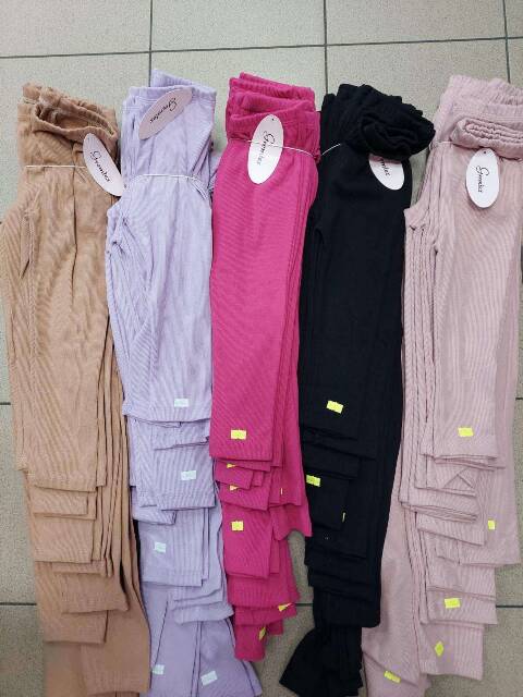 Leginsy dziewczęce 9580 Mix kolor 92-152 1