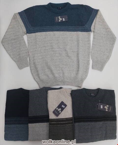 Sweter męskie 0748 Mix kolor M-XL (Towar Tureckie)