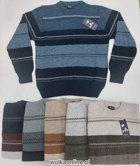 Sweter męskie 0753 Mix kolor M-XL (Towar Tureckie)