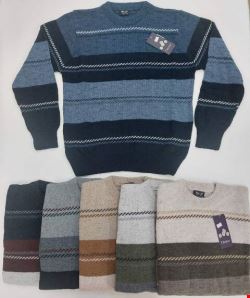 Sweter męskie 0753 Mix kolor M-XL (Towar Tureckie)
