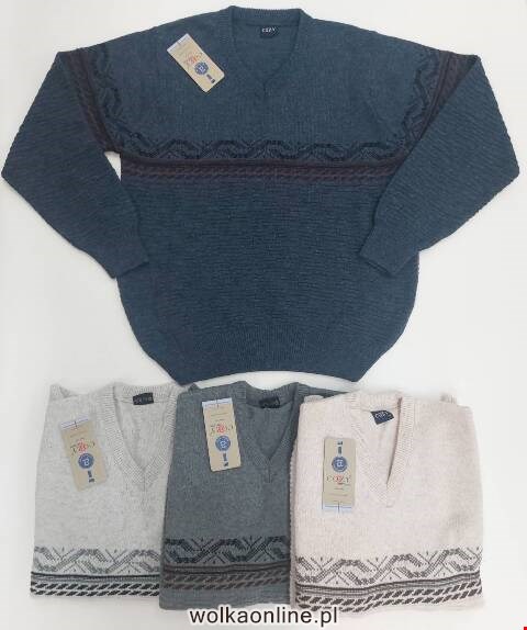 Sweter męskie 0756 Mix kolor M-XL (Towar Tureckie)