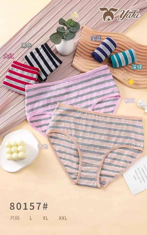 Majtki damskie 80157 Mix kolor L-2XL