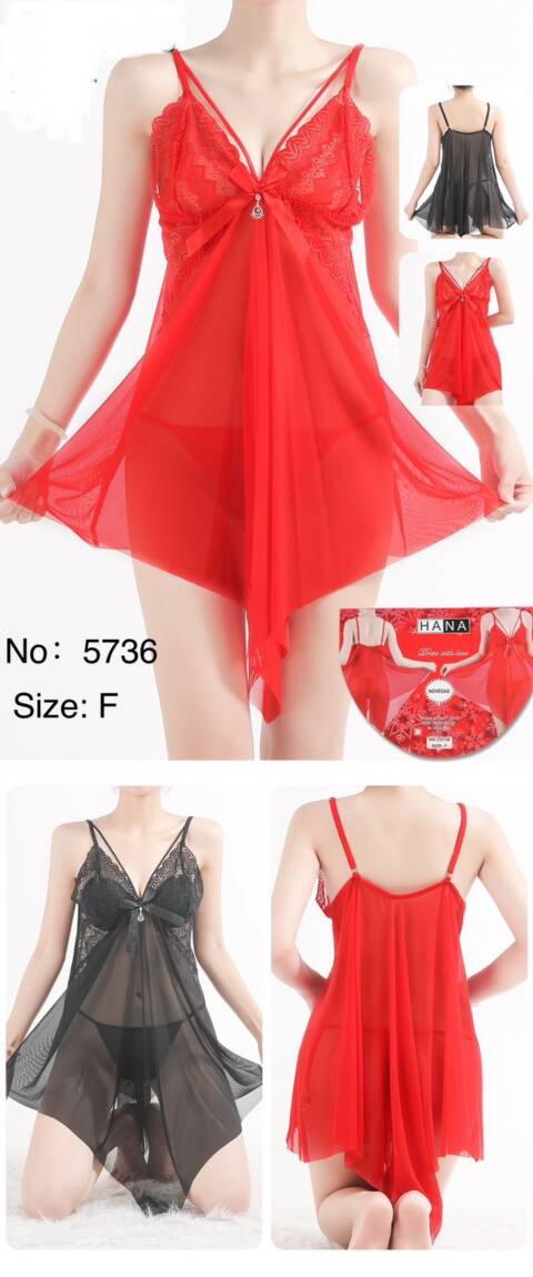 Koszula nocna damskie 5736 Mix kolor Standard 1