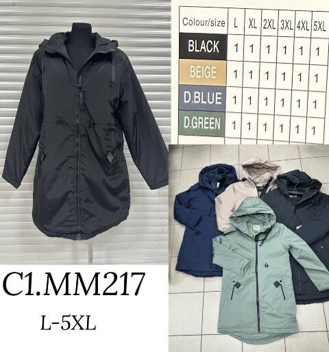 Kurtka damska zimowa MM217 1 kolor L-5XL 1