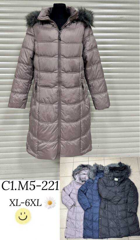 Kurtka damska zimowa M5-221 1 kolor XL-6XL 1