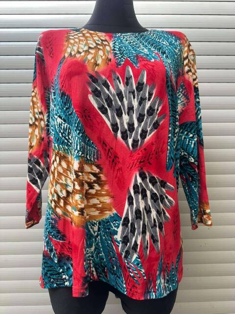 Bluzka damskie 1313 1 kolor L-4XL (Towar Ploskie)