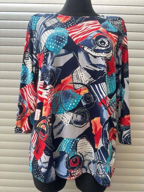 Bluzka damskie 1314 1 kolor L-4XL (Towar Ploskie) 1