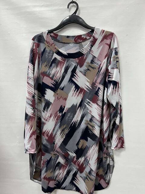 Tunika damskie 1328 1 kolor 54-60 (Towar Polskie)