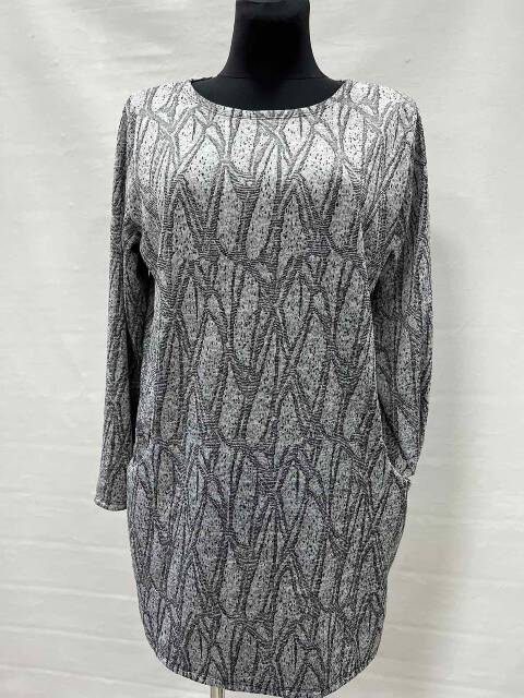 Tunika damskie 1334 1 kolor 48-54 (Towar Polskie)