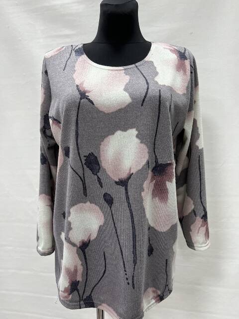 Tunika damskie 1342 1 kolor 54-60 (Towar Polskie)