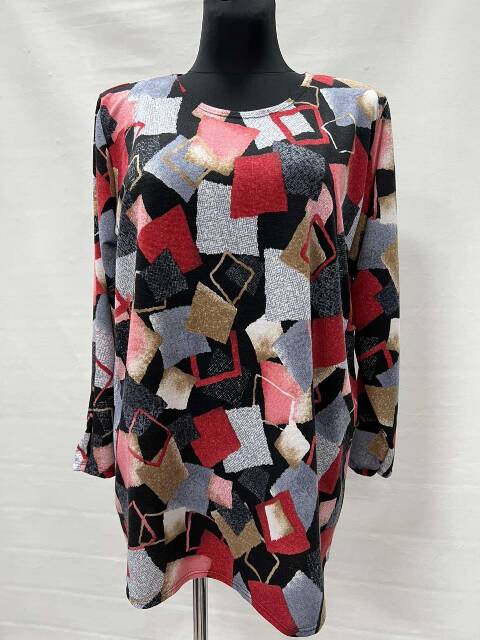 Tunika damskie 1348 1 kolor 54-60 (Towar Polskie)