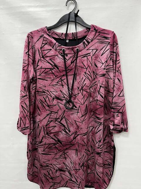 Tunika damskie 1350 1 kolor 54-60 (Towar Polskie)