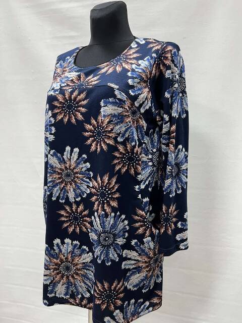 Tunika damskie 1359 1 kolor 54-60 (Towar Polskie)