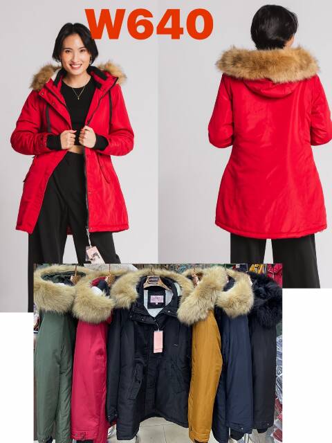 Kurtka  damskie  zimowa W556-1 1 kolor S-2XL