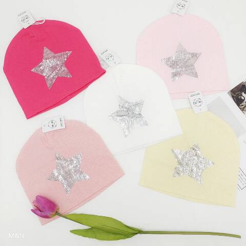 Czapka dziewczęca 1525 Mix kolor Standard