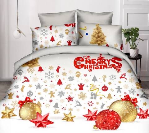 Komplet pościeli 3 części 1439 1 kolor 160x200cm