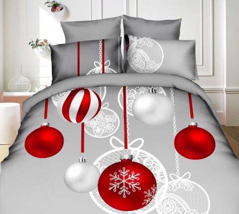 Komplet pościeli 4 części 1456 1 kolor 200x220cm