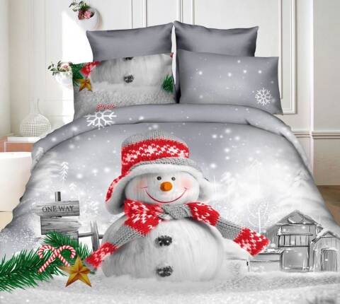 Komplet pościeli 4 części 1459 1 kolor 200x220cm 1