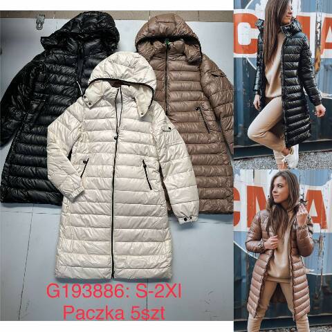 Płaszcze damskie G193886 1 kolor S-2XL