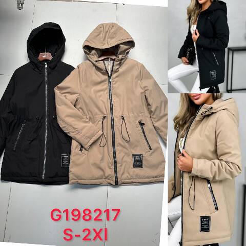 Kurtka damskie zimowa G198217 1 kolor S-2XL 1