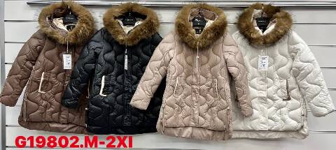 Kurtka damskie zimowa G19802 1 kolor M-2XL 1