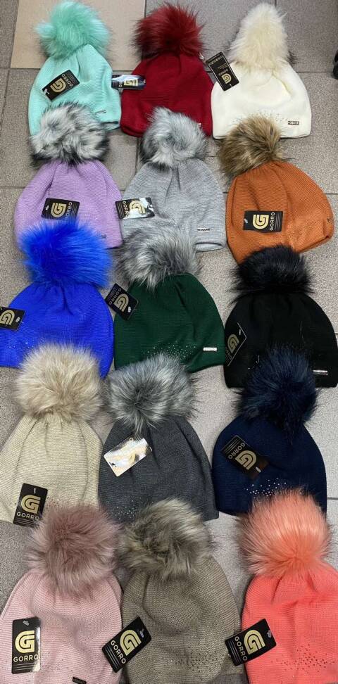 Czapka damskie 1635 Mix kolor Standard 1