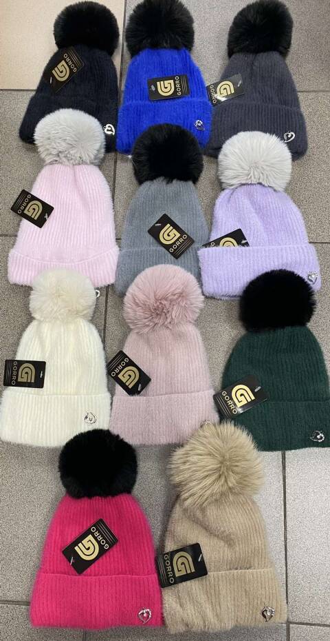 Czapka damskie 1637 Mix kolor Standard 1