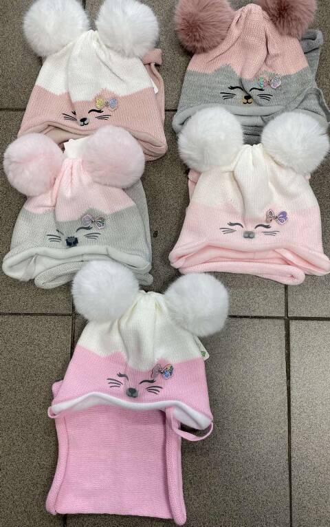 Komplet dziewczęcy 1648 Mix kolor Standard