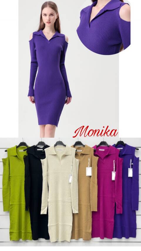 Sukienka damskie 1682 Mix kolor Standard (Towar  włoskie) 1