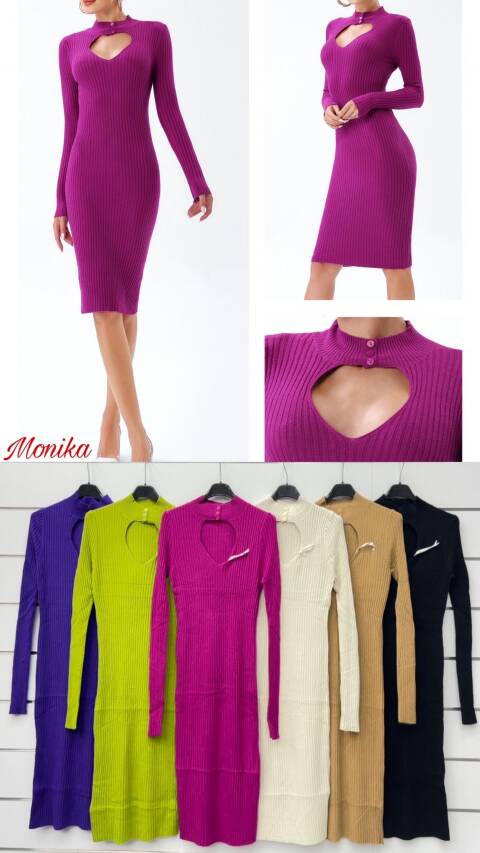 Sukienka damskie 1683 Mix kolor Standard (Towar  włoskie) 1