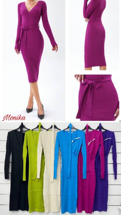 Sukienka damskie 1691 Mix kolor Standard (Towar  włoskie) 1