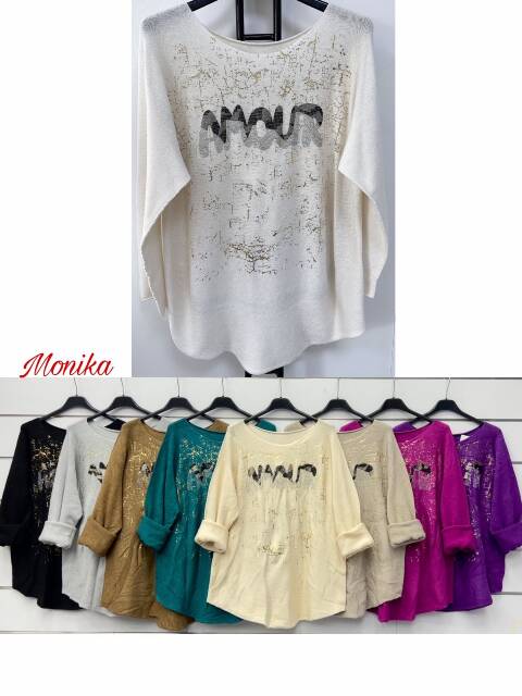 Bluzka damskie 1697 Mix kolor Standard (Towar  włoskie)