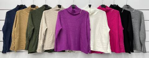 Sweter damskie 1701 Mix kolor Standard (Towar  włoskie)