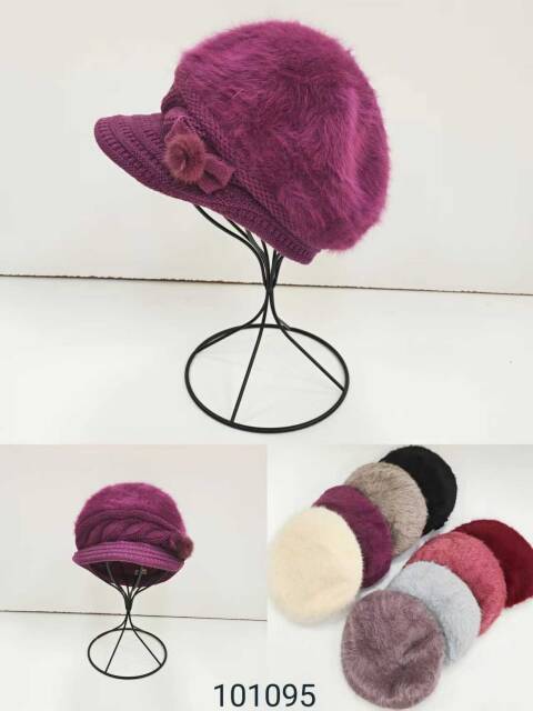 Beret damskie 101095 Mix kolor Standard  1