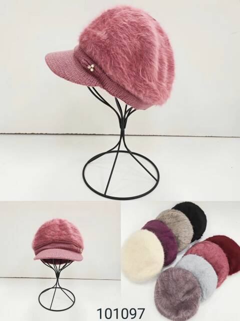 Beret damskie 101097 Mix kolor Standard 