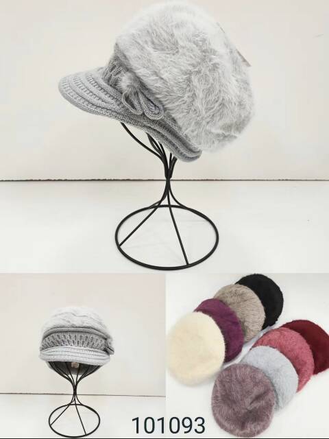 Beret damskie 101093 Mix kolor Standard  1