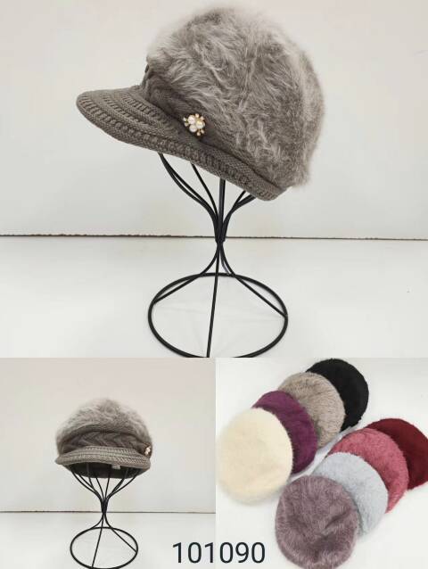 Beret damskie 101090 Mix kolor Standard  1