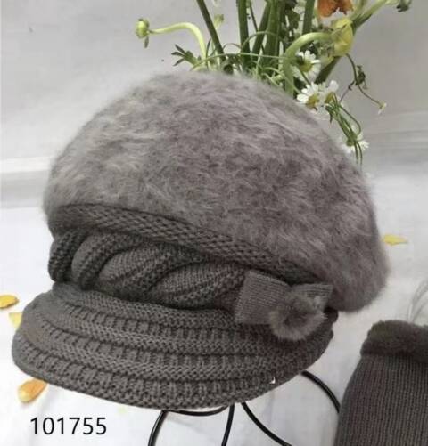 Beret damskie 101755 Mix kolor Standard 