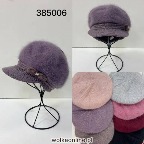 Beret damskie 385006 Mix kolor Standard 