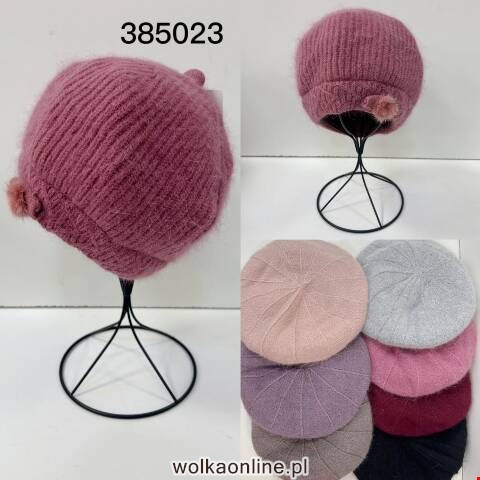 Beret damskie 385023 Mix kolor Standard 