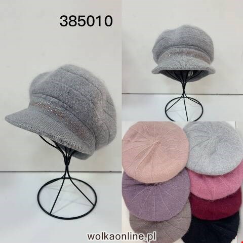 Beret damskie 385010 Mix kolor Standard 