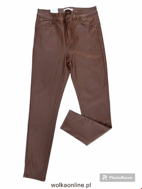 Spodnie z eko-skóry damskie MTD7686Z 1 kolor 30-42