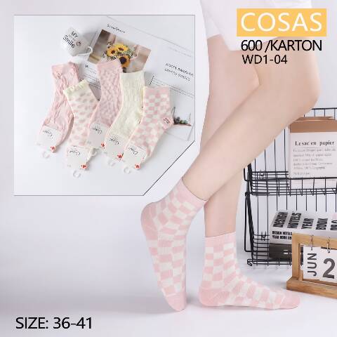 Skarpety damskie zimowe WD1-04 Mix kolor 36-41