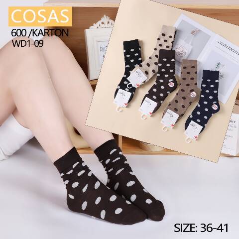 Skarpety damskie zimowe WD1-09 Mix kolor 36-41