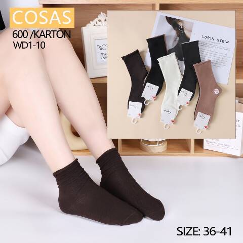 Skarpety damskie zimowe WD1-10 Mix kolor 36-41